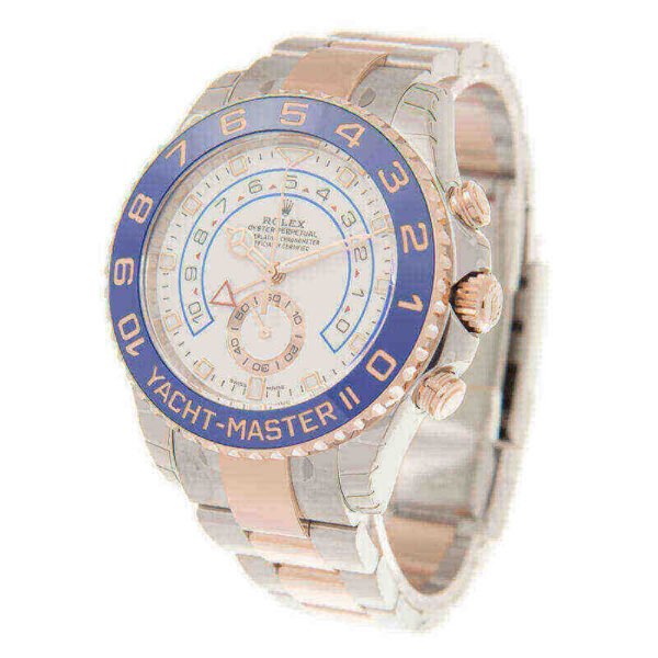 Rolex Yacht-Master 116681-78211 44mm 18KT Rose Gold Stainless Steel Automatic White Dial
