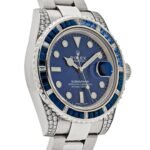 Rolex Submariner Date 116659SABR White Gold Blue Dial Sapphire Diamond Bezel