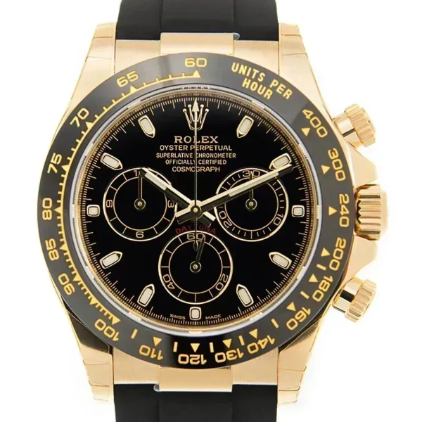 Rolex Cosmograph Daytona 116518LN-0043 40mm 18ct Yellow Gold Automatic Black Dial