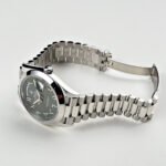 Rolex Day-Date 228206 Platinum Olive Green Arabic Dial (2021)