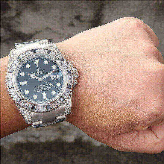 Rolex Submariner M126610LN-0006 Silver Black Diamond 40mm