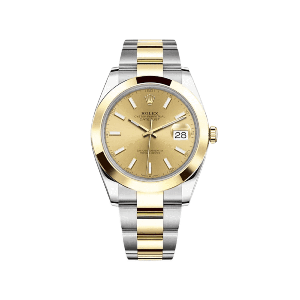 Rolex Datejust 126303 Stainless Steel Yellow Gold Champagne Dial