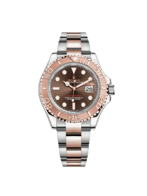 Rolex Yacht-Master 116621 Stainless Steel Rose Gold Brown Dial