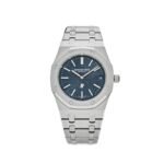 Audemars Piguet Royal Oak 16202ST.OO.1240ST.02 'Jumbo' Extra-Thin Stainless Steel Blue Dial