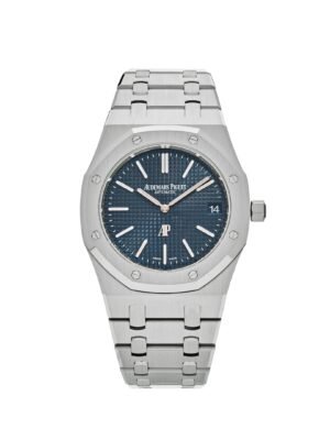 Audemars Piguet Royal Oak 16202ST.OO.1240ST.02 'Jumbo' Extra-Thin Stainless Steel Blue Dial