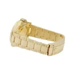 Rolex GMT-Master II 116748SA Yellow Gold Sapphire and Diamond Bezel Black Dial