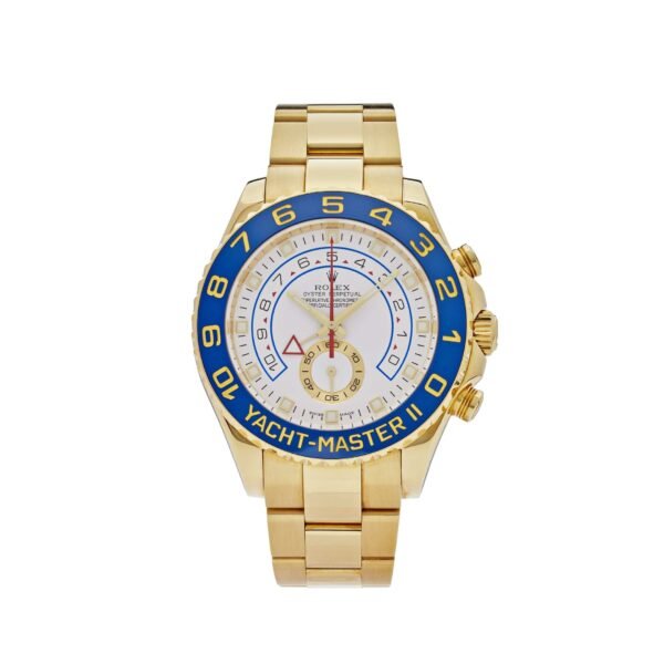 Rolex Yacht-Master II 116688 Yellow Gold White Dial