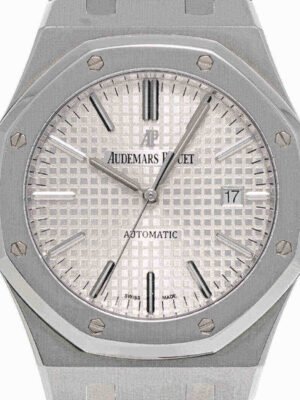 Audemars Piguet Oak Selfwinding with Silver-toned Dial 41mm Stainless Steel Watch 15400ST.OO.1220ST.02