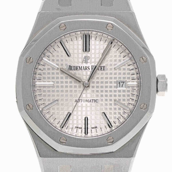 Audemars Piguet Oak Selfwinding with Silver-toned Dial 41mm Stainless Steel Watch 15400ST.OO.1220ST.02