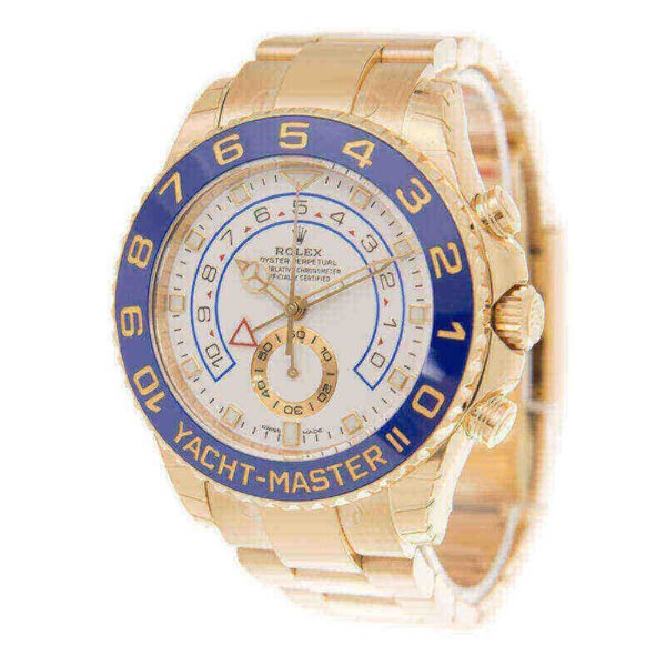 Rolex Yacht-Master 116688 44mm 18KT Gold Stainless Steel Automatic White Dial