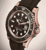 Rolex Yacht-Master 116655 Black 40mm Automatic Black Dial 18 ct Everose Gold