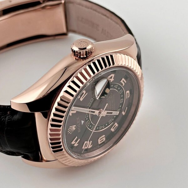 Rolex Sky-Dweller 326135 Rose Gold Chocolate Dial