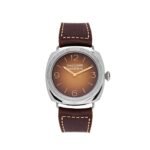 Panerai Radiomir 3 Days Acciaio Stainless Steel Brown Dial PAM00687