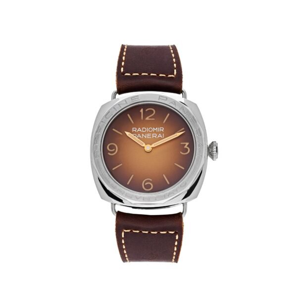 Panerai Radiomir 3 Days Acciaio Stainless Steel Brown Dial PAM00687