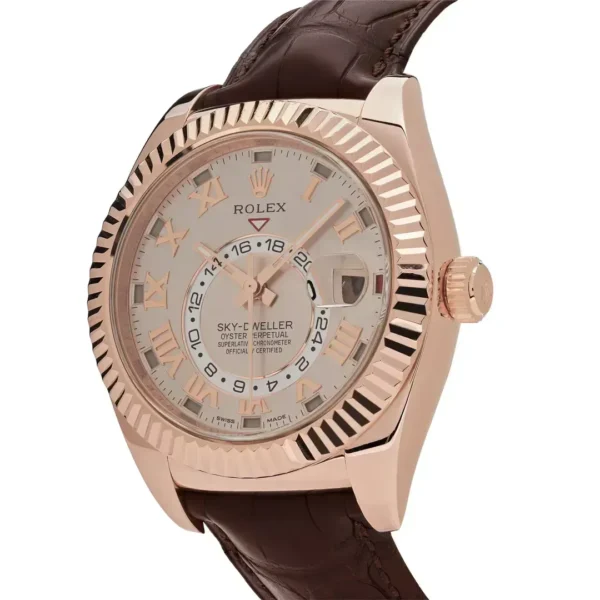 Rolex Sky-Dweller 326135-0004 Rose Gold Sundust Dial (2016)