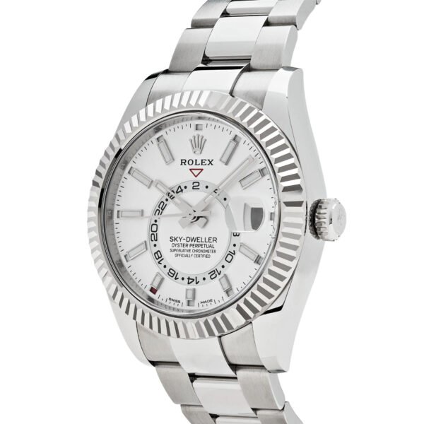 Rolex Sky-Dweller 326934 Stainless Steel White Dial