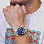 Rolex Submariner Date 116618LB-0003 Yellow Gold Blue Dial