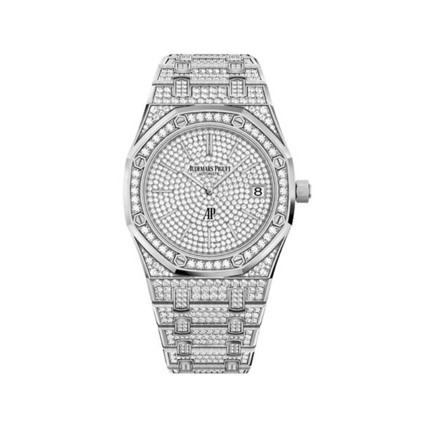 Audemars Piguet Royal Oak 15202BC.ZZ.1241BC.01 'Jumbo' Extra-Thin Diamond Set Limited Edition