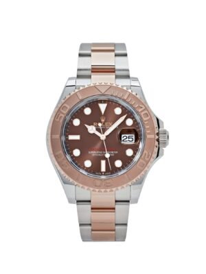 Rolex Yacht-Master 126621 Stainless Steel Rose Gold Brown Dial