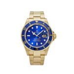 Rolex Submariner Date 116618LB-0003 Yellow Gold Blue Dial