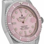 Rolex Submariner Date 116610LN Stainless Steel With Aftermarket Custom Made Pink Dial