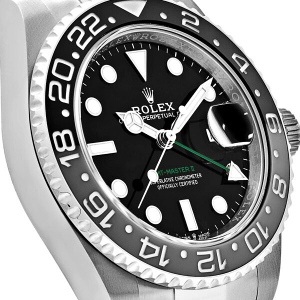 Rolex GMT-Master II 126710GRNR 'Bruce Wayne' Stainless Steel Black Dial Oyster