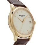 Patek Philippe Calatrava 5227J-001 Yellow Gold Lacquered Ivory Dial