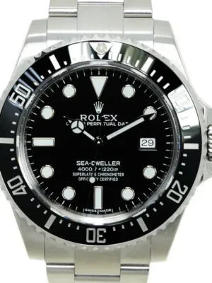 Rolex Sea-Dweller 116600 40mm Steel Automatic Black Dial