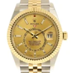 Rolex Sky-Dweller 326933-0004 42mm Stainless Steel Yellow Gold Dial