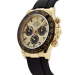 Rolex Cosmograph Daytona 116518LN-0040 Yellow Gold Champagne Black Dial