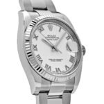 Rolex Datejust 116234 Stainless Steel and White Gold White Dial