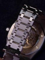 Audemars Piguet Oak Jumbo Extra-Thin, 39mm, Titanium, blue dial, 15202IP.OO.1240IP.01