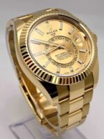 Rolex Sky-Dweller 326938 Yellow Gold Champagne Dial