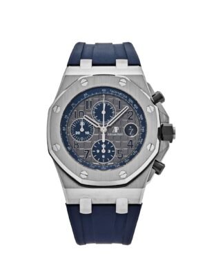 Audemars Piguet Royal Oak Offshore 26474TI.OO.1000TI.01 Chronograph 'QEII Cup' Titanium Grey Dial Limited Edition (2019)