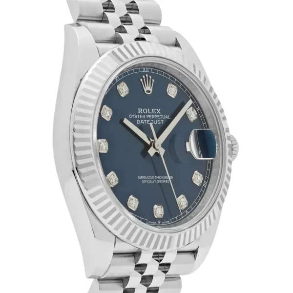 Rolex Datejust 126334-62610 Stainless Steel Blue Diamond Dial Jubilee (2023)