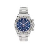 Rolex Daytona 116509 White Gold Blue Dial