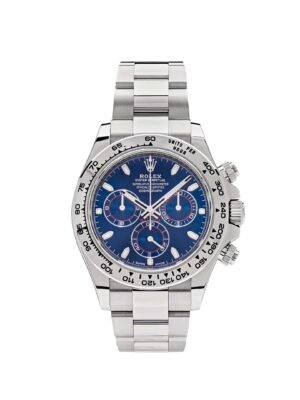Rolex Daytona 116509 White Gold Blue Dial