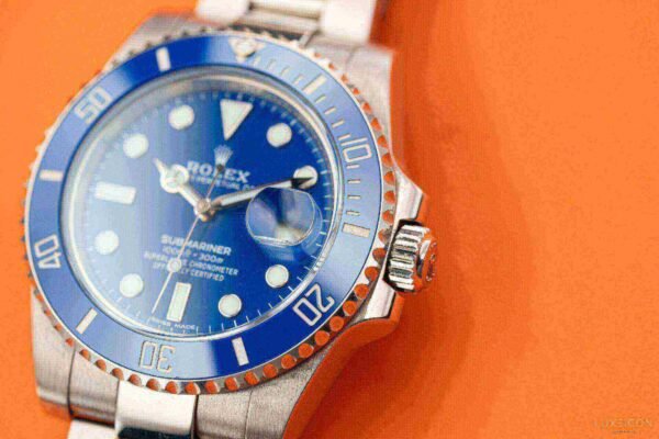 Rolex Submariner 116619-0001 40mm 18K White Gold Oyster Bracelet Automatic Blue Dial