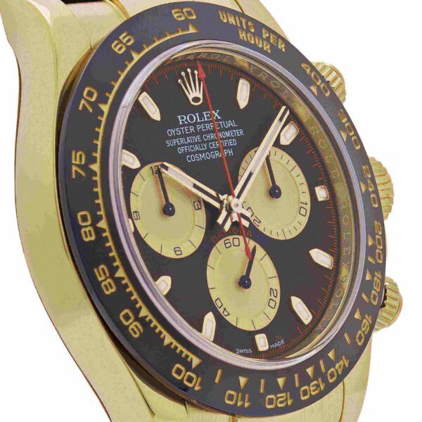 Rolex Cosmograph Daytona 116518LN-0047 'Paul Newman' Yellow Gold Black Dial (2018)