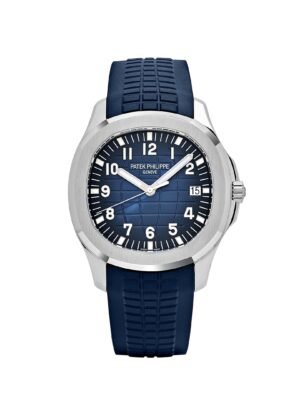 Patek Philippe Aquanaut 5168G-001 White Gold Blue Dial