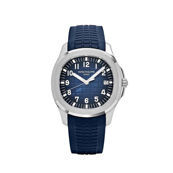 Patek Philippe Aquanaut 5168G-001 White Gold Blue Dial