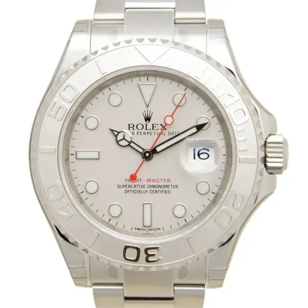 Rolex Yacht-Master 116622-78760 40mm Platinum Dial Stainless Steel Oyster Bracelet