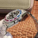 Rolex Submariner M126610LN-0007 Silver Blue/Red Diamond