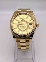 Rolex Sky-Dweller 326938 Yellow Gold Champagne Dial