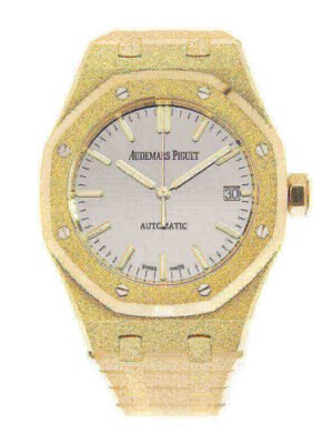 Audemars Piguet Oak Frosted Gold Selfwinding Ref. # 15454BA.GG.1259BA.02