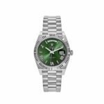 Rolex Day-Date 228239 White Gold Olive Dial