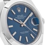 Rolex Datejust 126300 Stainless Steel Blue Dial Jubilee