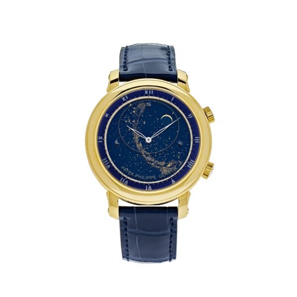Patek Philippe Celestial Grand Complications 5102J-001 Sky Chart Yellow Gold Blue Dial