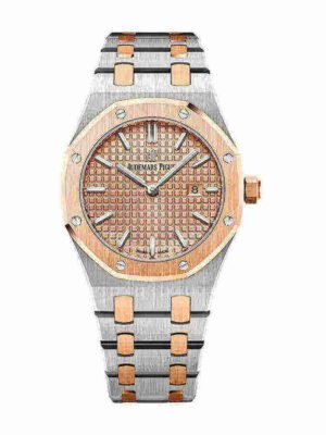 Audemars Piguet Two Tone 33MM Royal Oak Automatic Watch for Womens 67650SR.OO.1261SR.01