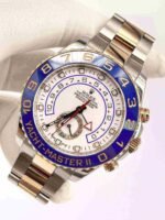 Rolex Yacht-Master 116681-78211 44mm 18KT Rose Gold Stainless Steel Automatic White Dial